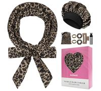 weiwei Arricciacapelli in raso senza calore, per una notte, senza calore, per dormire durante la notte, bigodini da 177,8 cm, senza calore, 9 pezzi in raso senza calore, set per capelli lunghi da