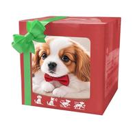 WEIWOGU Aggiornamento 2026 del cucciolo robot, cane robo-t AI realistico che si comporta come un vero cane, cammina, abbaia, scodinzola, robot cuccioli AI intelligenti (F)