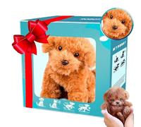 WEIWOGU Aggiornamento 2026 del cucciolo robot, cane robo-t AI realistico che si comporta come un vero cane, cammina, abbaia, scodinzola, robot cuccioli AI intelligenti (B)