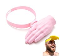 WEIWOGU Cappello da Sole Grande Quanto Un Palmo, Cappello per Mani libere, Divertenti Cappelli per Visiera Parasole, Parasole Portatile, Regalo bavaglio, Copricapo Creativo per Feste (#06)