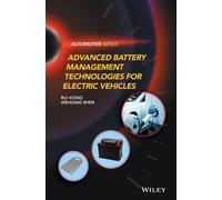 Weixiang Shen R Advanced Battery Management Technologies for (Copertina rigida)