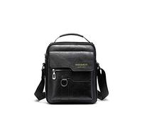 WEIXIER - Marsupio da uomo per sport all'aria aperta, per attività sportive e attività all'aria aperta, multifunzione, riflettente, per il telefono personale (nero)