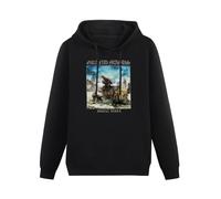 Weixiu Grand Magus Iron Will Black Mens Hoody Men Hoodie Sweatershirt Black M