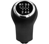 Weixxoai Adattatore pomello del cambio auto Per Opel Per Vauxhall Per Astra H III MK5 Per Zafira B Per Corsa D 2005-2010 5/6 Velocità ABS Pomello del cambio Leva del cambio Penna a sfera(6 Speed)