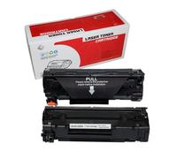 WEIYAOYAOWH 2 pezzi 85A CE285A CE285 cartuccia toner compatibile for La-erjet pro M1132 M1210 M1212nf M1214nfh M1217nfw M1218nf