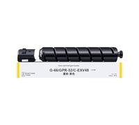 WEIYAOYAOWH Cartuccia toner NPG-66 GPR-52 C-EXV48 for C-on iR C1325 1335 C1335 G-66 NPG66 C1324if C1325if C1335if C1335ifc(Yellow)