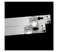 WEIYAOYAOWH Striscia di retroilluminazione a LED 8/40 pezzi for TV TC-L 55" 55HR330M05A6 55HR330M04B6 V0 TO-T_55D2900 55S401 55S403 55S405 U55P6006 55UC6316(40PCS(5TV))