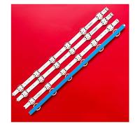 WEIYAOYAOWH Striscia LED 1/5TV for 49UJ675V 49UJ676V 49UV340C 49LJ614V 49UJ6525 49UJ6585 49UJ6565 49UJ651V 49UJ670V 49UJ701V V17 49 R1 L1 ART3(1TV(4PCS))