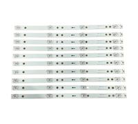 WEIYAOYAOWH Striscia LED 440mm 10 pezzi 4LED for H-LED50F452BS2 50" TV JP50UHD110-4K MS-L1469 JS-D-JP50EU-042EC E50EU1000 MCPCB E50EU1000MCPCB(20pcs For 2 TV)