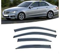 WeiYH Deflettori del Vento dell'auto per Benz E Class W212 2010-2016, Parasole/parapioggia/paravento/deflettore del Vento atmosferico delle Porte