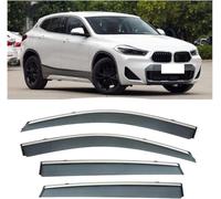 WeiYH Deflettori del Vento dell'auto per BMW X2 2018-2022, Parasole/parapioggia/paravento/deflettore del Vento atmosferico delle Porte