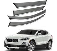 WeiYH Deflettori del Vento dell'auto per BMW X2 2019 2020 2021, Parasole/parapioggia/paravento/deflettore del Vento atmosferico delle Porte