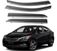 WeiYH Deflettori del Vento dell'auto per Kia Forte 2009-2017, Parasole/parapioggia/paravento/deflettore del Vento atmosferico delle Porte