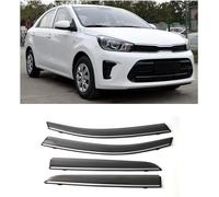 WeiYH Deflettori del Vento dell'auto per Kia Pegas 2017 2018 2019 2020 2021, Parasole/parapioggia/paravento/deflettore del Vento atmosferico delle Porte