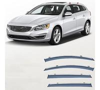 WeiYH Deflettori del Vento dell'auto per Volvo V60 MK1 2011-2017, Parasole/parapioggia/paravento/deflettore del Vento atmosferico delle Porte