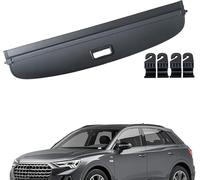 WeiYH Retrattile Copertura Bagagliaio Posteriore per Audi Q3 2019-2023 2024, Auto Portabagagli Posteriore Tronco Privacy Cappelliera