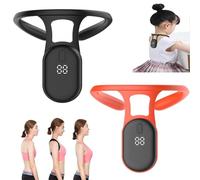 WEIYIXIN Smart Corrector for Hunchback,Smart Back Support,Vibration Reminder Corrects Posture Smart Posture Corrector,Smart Posture Reminder Corrector Device (Black+Orange)