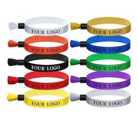 WEIYOUDP Braccialetti in tessuto personalizzati Braccialetti da polso personalizzati Braccialetti da polso colorati personalizzati Regali di nozze per gli ospiti Festival ed eventi Braccialetti di
