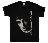 WEIZHINA Men's This Mortal Coil Blood Gothic Dream Pop 4Ad Cocteau Twins T Shirt Black XL