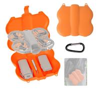 Wejinron Custodia per DJI NEO 2, Custodia protettiva da trasporto Butterfly Compatibile con 2 Batteria e Ricetrasmettitore Digitale Accessori per DJI NEO 2 (Arancione)