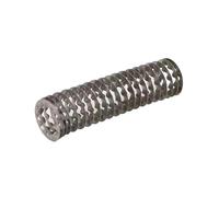 WEJNAOQI Dissipatore di Calore con Aletta Cava a Spirale in Acciaio Inossidabile da 1 Metro e 1 Metro for Un efficiente Raffreddamento Tubolare e conduzione del Calore(ID32mm height7mm)