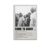 WEJWHHTHUU Aphex Twin Come to Daddy - Poster su tela, stampa artistica moderna per soggiorno, 20 x 30 cm, senza cornice