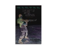 WEJWHHTHUU Poster con stampa su tela, motivo: One Battle After Another, arte moderna, per soggiorno, 60 x 90 cm, senza cornice