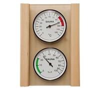 Weka Hygro-/Thermometer-Set - braun