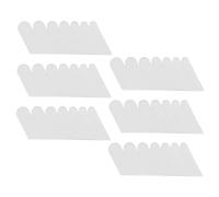 WEKADRIN 1 Set Pellicole Adesive Per Unghie in Protezione Rinforzante E Riparazione Unghie Naturali E Artificiali Patch Nail Art in Garza Adesivi Trasparenti E Resistenti 6 Fogli