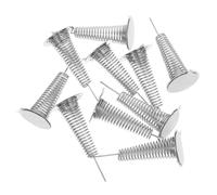 WEKADRIN 10 pezzi Base Molla Metallo per Cruscotto Auto con Nastro Doppia Faccia Forte Base Manuale per Giocattoli Oscillanti e Bambole Scuoti Testa Supporto Robusto e Facile da Installare