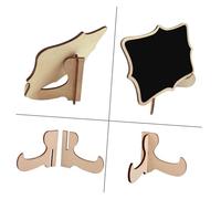 WEKADRIN 10 pezzi Mini Lavagnette Decorative con Cavalletto in Nero Lavagnetta Segnaposto per Matrimoni Decorazioni Feste Lavagna Riutilizzabile e