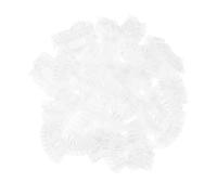 WEKADRIN 100 Copriorecchie Trasparenti - Copriorecchie Impermeabili Per Tinture Per, Bagno, Doccia, Spa, Salone, Per Casa, Hotel O Viaggi