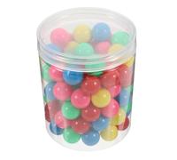 WEKADRIN 100 pezzi Palline Colorate in Plastica Sicura per Giochi di Calcolo e Probabilità Matematica Scuola Elementare