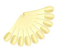 WEKADRIN 10pezzi Spatole in Metallo Per Crema Viso e Maschera Cucchiai Per Lozione e Cosmetici Spatole Per Trucco Distributore Uniforme Senza Sprechi Uso Pratico e Sicuro