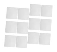 WEKADRIN 12 fogli Carta da Filtro Qualitativa Quadrata per Esperimenti Laboratorio Assorbente Multifunzione Velocità Media Lenta e Rapida per Ricerca Scientifica e Didattica