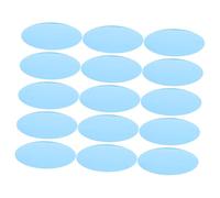 WEKADRIN 15 Pezzi Pellicole Gel Correttive Trasparenti per Illuminazione Filtro Autoadesivo in Pet Resistente allo Sbiadimento per Lampade LED e Luci Paesaggistiche Film Colore per