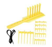 WEKADRIN 1set Pettini Regolabili Per Taglio Con Guida Strumento Di Precisione Per Parrucchieri e Uso Domestico Accessorio Per Rifinitura Pratico e Comodo