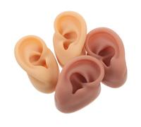 WEKADRIN 2 Paia auricolare realistico auricolare per la pratica del piercing