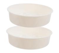 WEKADRIN 2 pezzi Accessori da Cucina per Pentola Elettrica Contenitori in Materiale e Resistente con Uniformi per Cottura Vapore Omogenea e Drenaggio Rapido