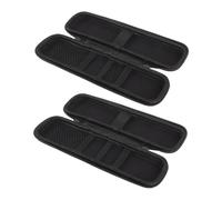 WEKADRIN 2 pezzi Custodia Spazzolino Elettrico da Viaggio in EVA Rigida con Tasca Rete Traspirante Resistente e Pratica per Spazzolino e Dentifricio Protezione Durevole per Viaggi