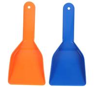 WEKADRIN 2 pezzi Ghiaccio in PP Resistente Raschietto Portatile per Frigorifero e Utensile Multifunzione per Rimozione Neve e Ghiaccio Bordi Lisci Sicuri Facile da Pulire
