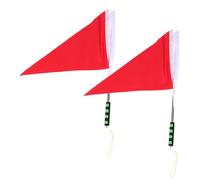 WEKADRIN 2 Pezzi Per Guida Turistica Di Segnalazione Portatile Piccola Semplice Bandiere Triangolari Portatili Bandiere Portatili Per Eventi Sportivi