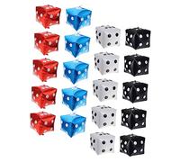 WEKADRIN 20 pezzi Palloncini in Alluminio Tema Gioco Rosso Blu Bianco Nero per Decorazioni Feste Compleanno e Party Indoor Outdoor Palloncini Metallizzati per Sfondo Fotografico e