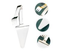 WEKADRIN 2pezzi Spatola Per Pizza in Acciaio Pala Da Cucina Per Dolci e Formaggio Facile Da Usare e Riporre Manico Antiscivolo Sicuro e Confortevole