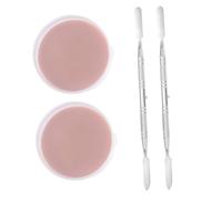 WEKADRIN 2pezzi Special Effects Skin Wax Per Ferite Finte e Cicatrici Halloween Con Spatole Makeup Per Costumi e Temi Di Festa Kit Per Effetti Speciali e Zombie