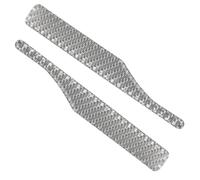 WEKADRIN 2Pezzi Striscia Anti- Specchietto Retrovisore Carbonio Adesivo Decorativo per Anti Anticollisione per Specchietto Retrovisore Accessorio e Resistente per Auto