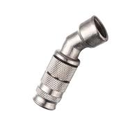 WEKADRIN 2pezzi Ugello Di Spruzzatura Curvo Gradi in Acciaio Inossidabile Regolabile Per Irroratrice Agricola Veicolo Agricolo Impianto Agricolo Giardinaggio