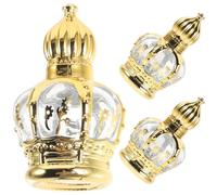 WEKADRIN 3 pezzi Boccette Roll Vetro per Oli Essenziali e Profumi Flaconi Ricaricabili con Applicatore Liscio per Applicazione Uniforme per Viaggi e Uso Quotidiano