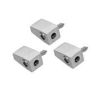 WEKADRIN 3 Pezzi Headless Bass Guitar String Lock Nut Electric Guitar Replacement Part For Secure String Retainer And Enhanced Tuning Stability