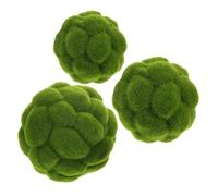 WEKADRIN 3 pezzi Palline Decorative Artificiali Sferiche da Palle per Giardino e Interno Resistenti per Decorazioni Matrimonio Patio e Casa